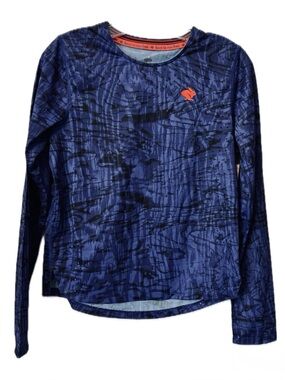 rabbit Pace Running Purple Long Sleeve Lightweight Athletic Performance Shirt